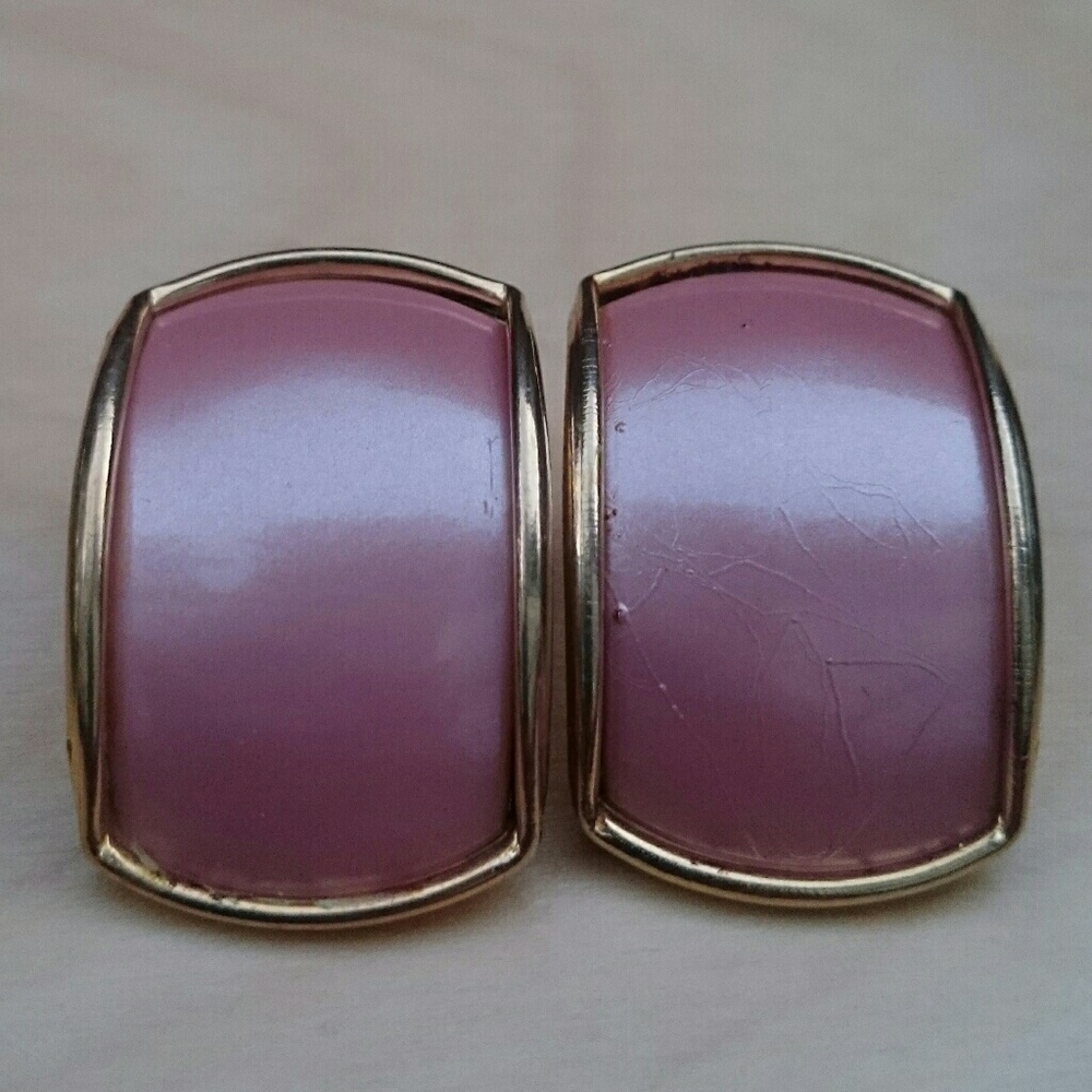 Vintage Block Earrings🐩